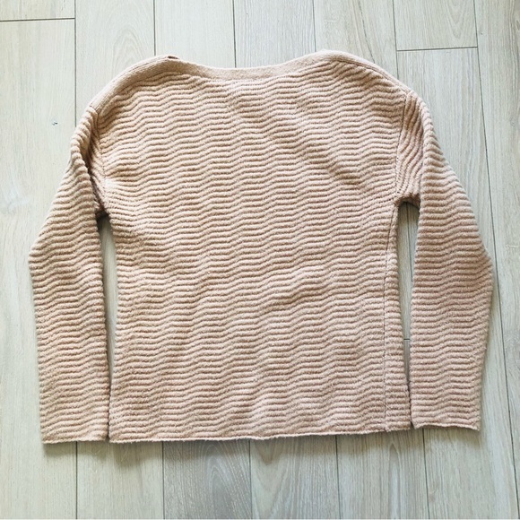 Reiss Frida Sweater Wool Blend in Blush Beige - Picture 5 of 10